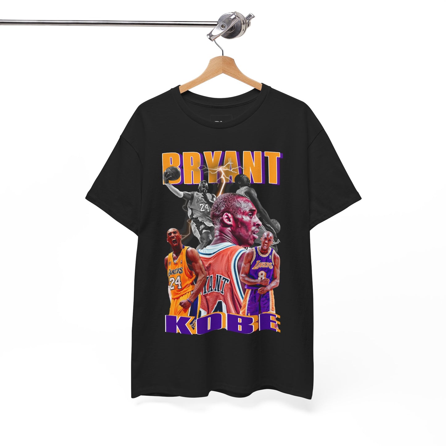 Kobe Bryant Tribute Unisex Heavy Cotton Tee - Perfect for Sports Fans, Athletes, NBA Lovers, Gift, Memorial