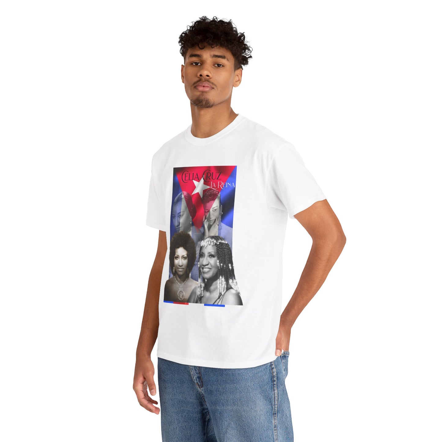 Celia Cruz Unisex Tee Shirt, Latin Music Fan T-Shirt, Salsa Singer Camiseta, Music Lover Gift, Cuban Artist Clothing, Retro Vintage Apparel