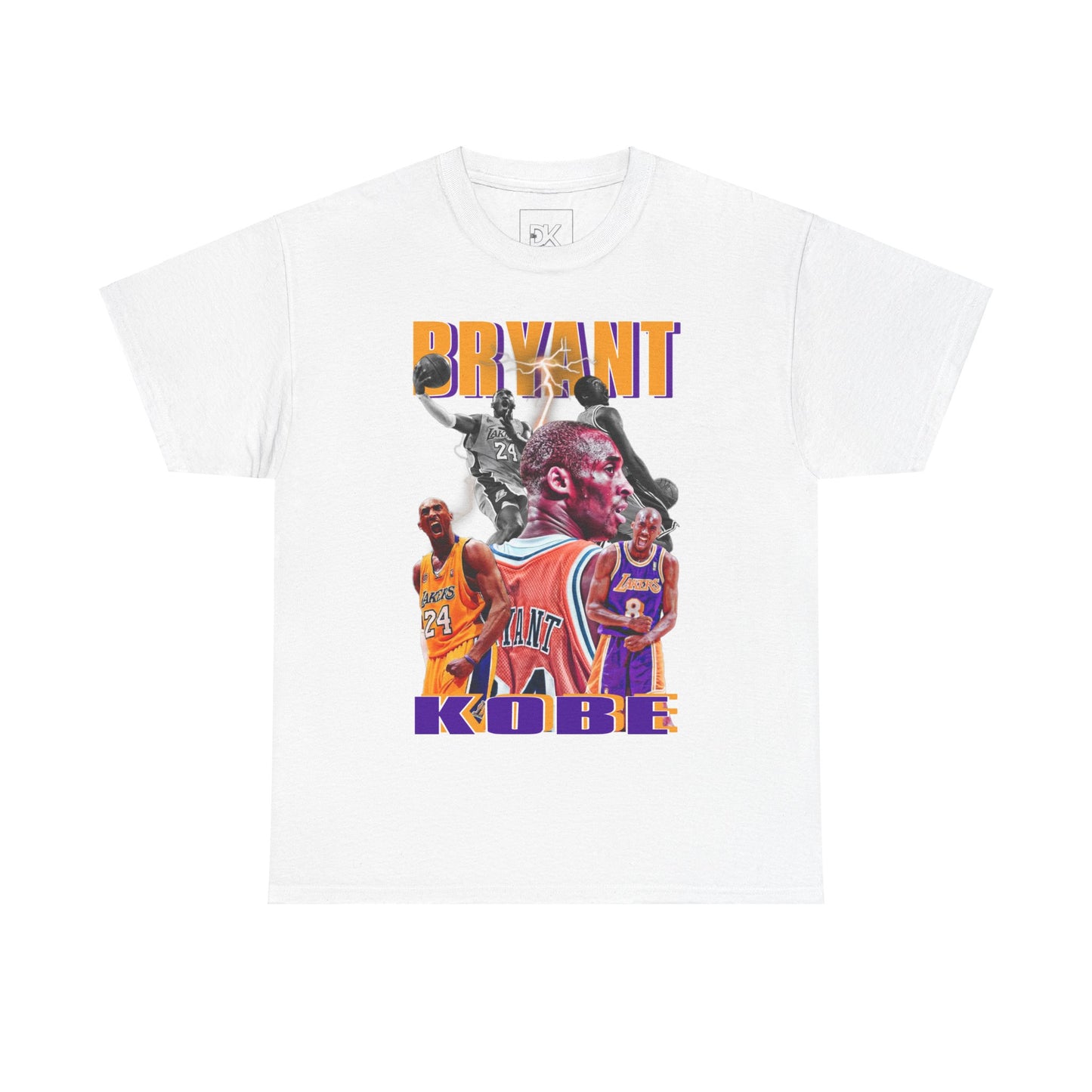 Kobe Bryant Tribute Unisex Heavy Cotton Tee - Perfect for Sports Fans, Athletes, NBA Lovers, Gift, Memorial