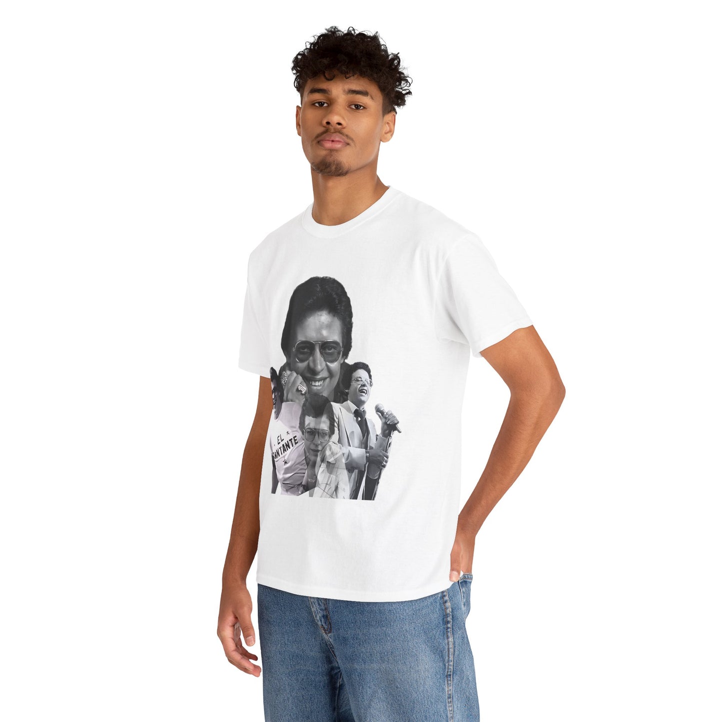 Hector Lavoe T-Shirt, Salsa Music Camiseta, Unisex Shirt, Latin Music Fan Top, Hector Lavoe Gift, Heavy Cotton Tee