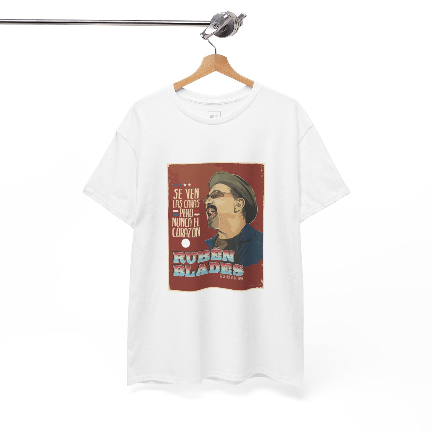 T-Shirt Rubén Blades Tribute to Salsa Poet and Musical Legacy