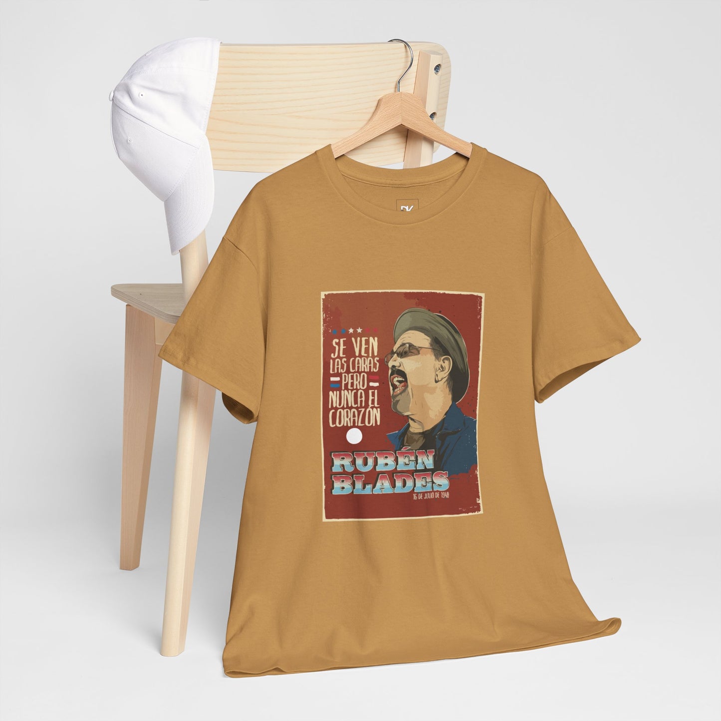 T-Shirt Rubén Blades Tribute to Salsa Poet and Musical Legacy