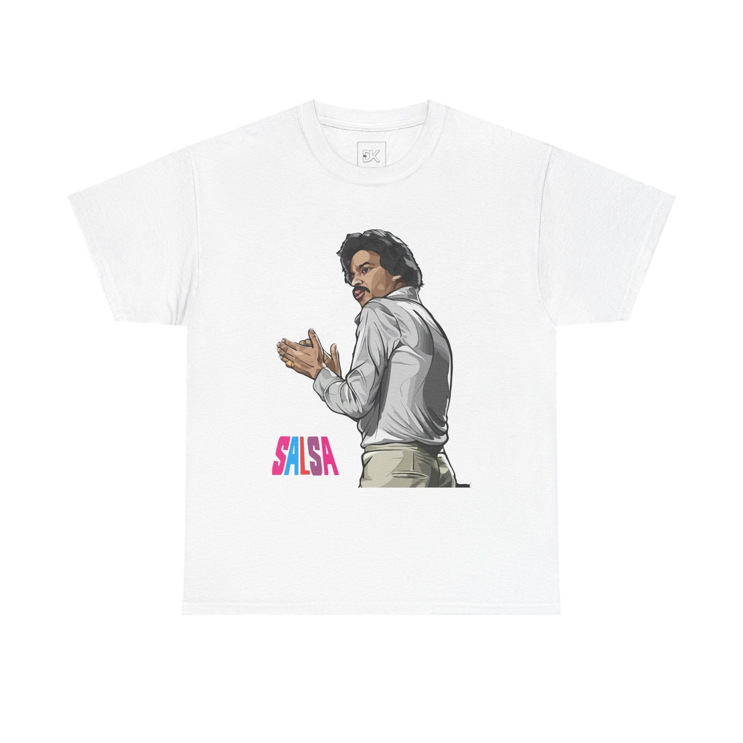 Latin Jazz Music Inspired Johnny Pacheco La Fania Unisex Garment-Dyed T-shirt, Salsa Lover Gift, Musician Tee, Vintage Latin Shirt, Latinx