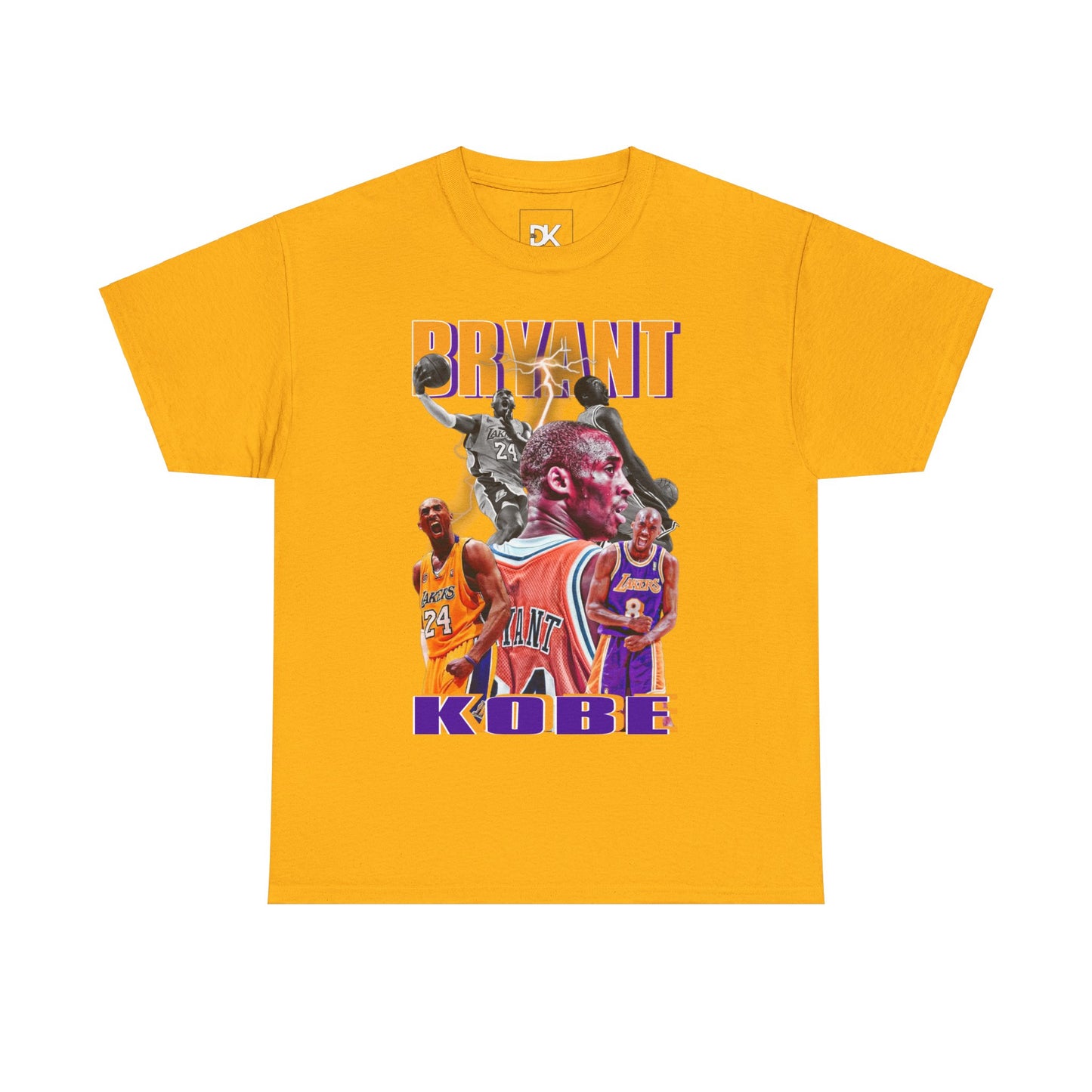 Kobe Bryant Tribute Unisex Heavy Cotton Tee - Perfect for Sports Fans, Athletes, NBA Lovers, Gift, Memorial