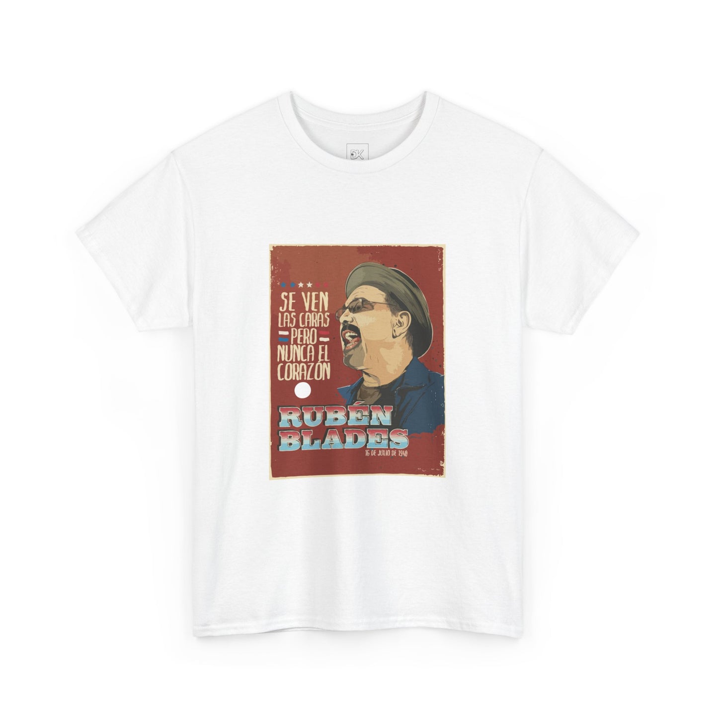 T-Shirt Rubén Blades Tribute to Salsa Poet and Musical Legacy