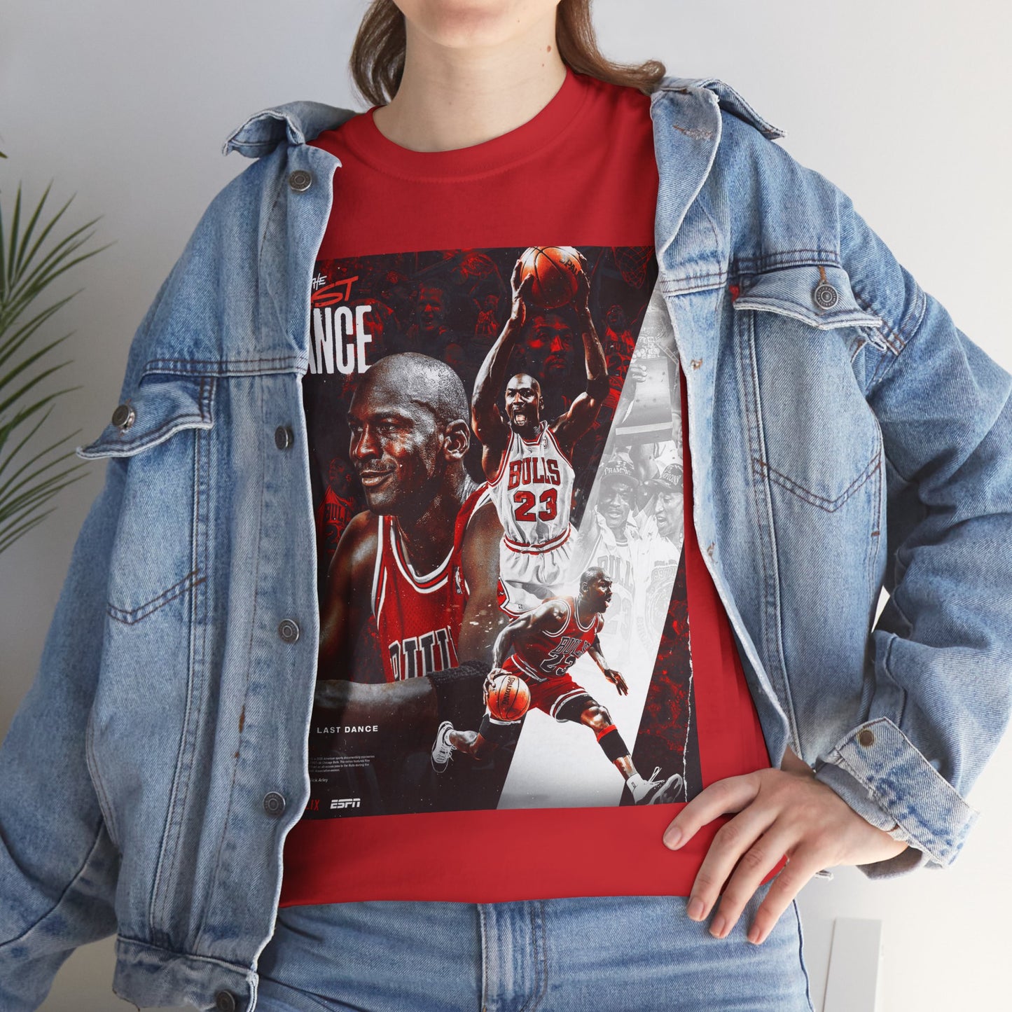 Michael Jordan Dance Tee, Unisex Cotton T-Shirt for Basketball Fans, Sports Gift, Game Day Apparel, Michael Jordan Tribute