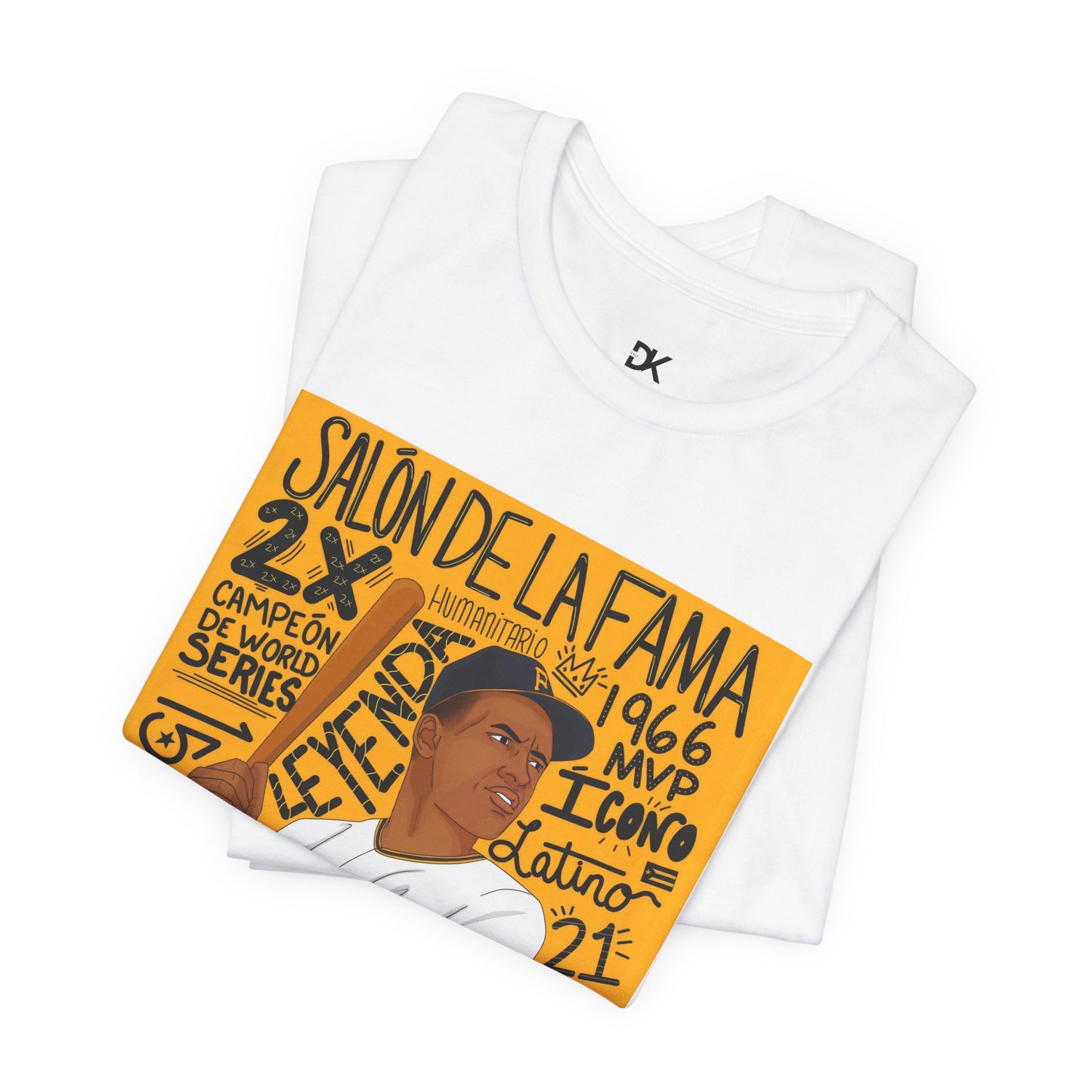 Roberto Clemente Hall of Fame Camiseta Tee