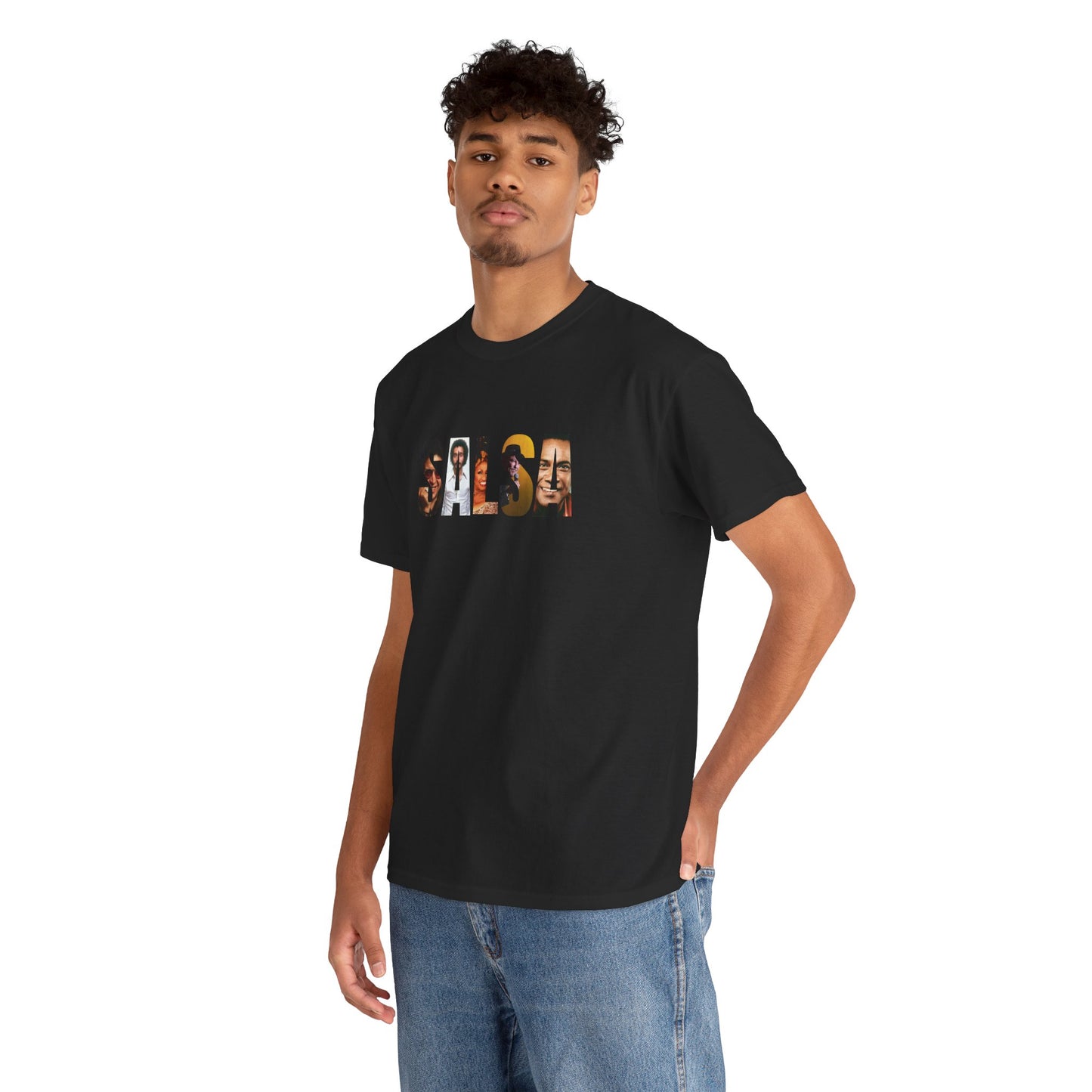 Salem Band Photo Collage Tee — Retro Rock Graphic T‑Shirt