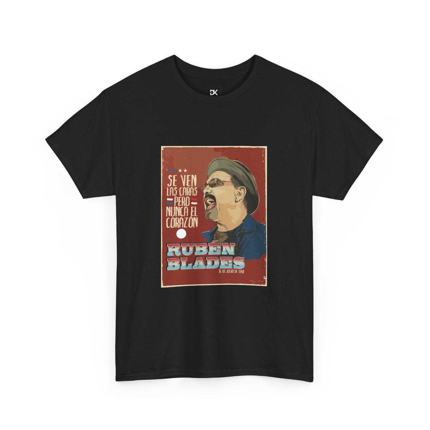 T-Shirt Rubén Blades Tribute to Salsa Poet and Musical Legacy