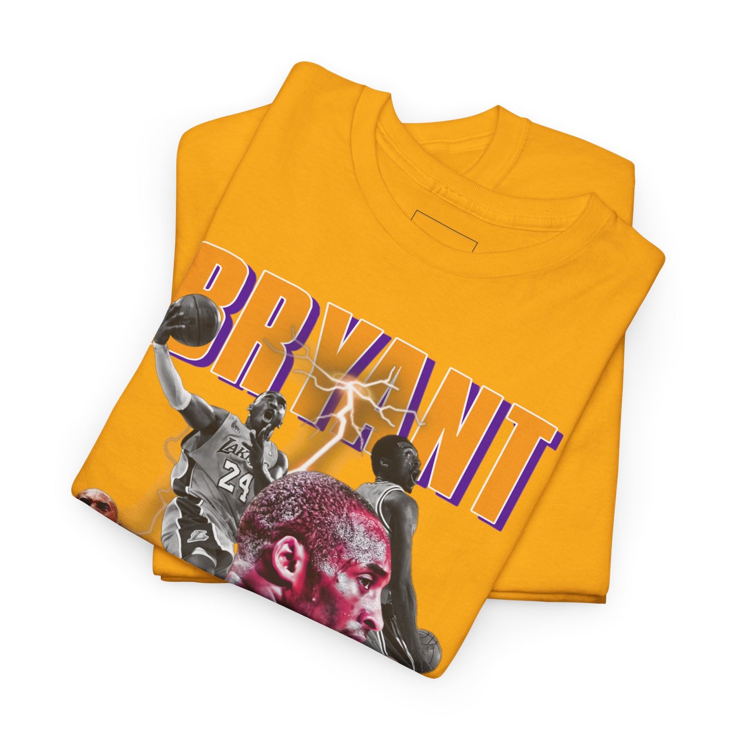 Kobe Bryant Tribute Unisex Heavy Cotton Tee - Perfect for Sports Fans, Athletes, NBA Lovers, Gift, Memorial