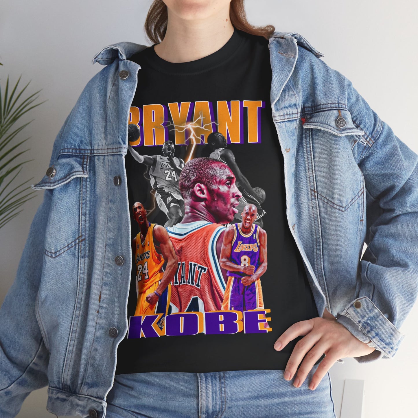 Kobe Bryant Tribute Unisex Heavy Cotton Tee - Perfect for Sports Fans, Athletes, NBA Lovers, Gift, Memorial