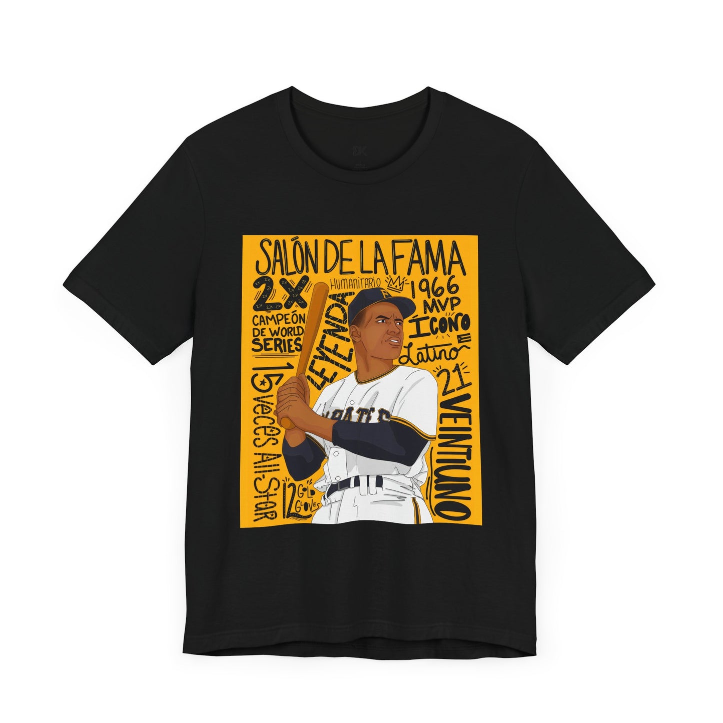 Roberto Clemente Hall of Fame Camiseta Tee