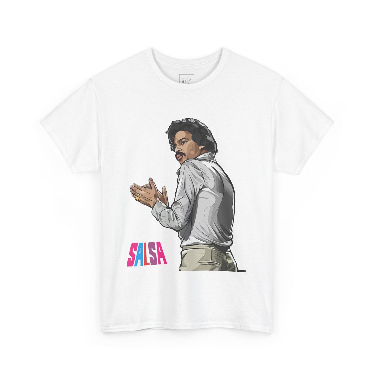 Latin Jazz Music Inspired Johnny Pacheco La Fania Unisex Garment-Dyed T-shirt, Salsa Lover Gift, Musician Tee, Vintage Latin Shirt, Latinx