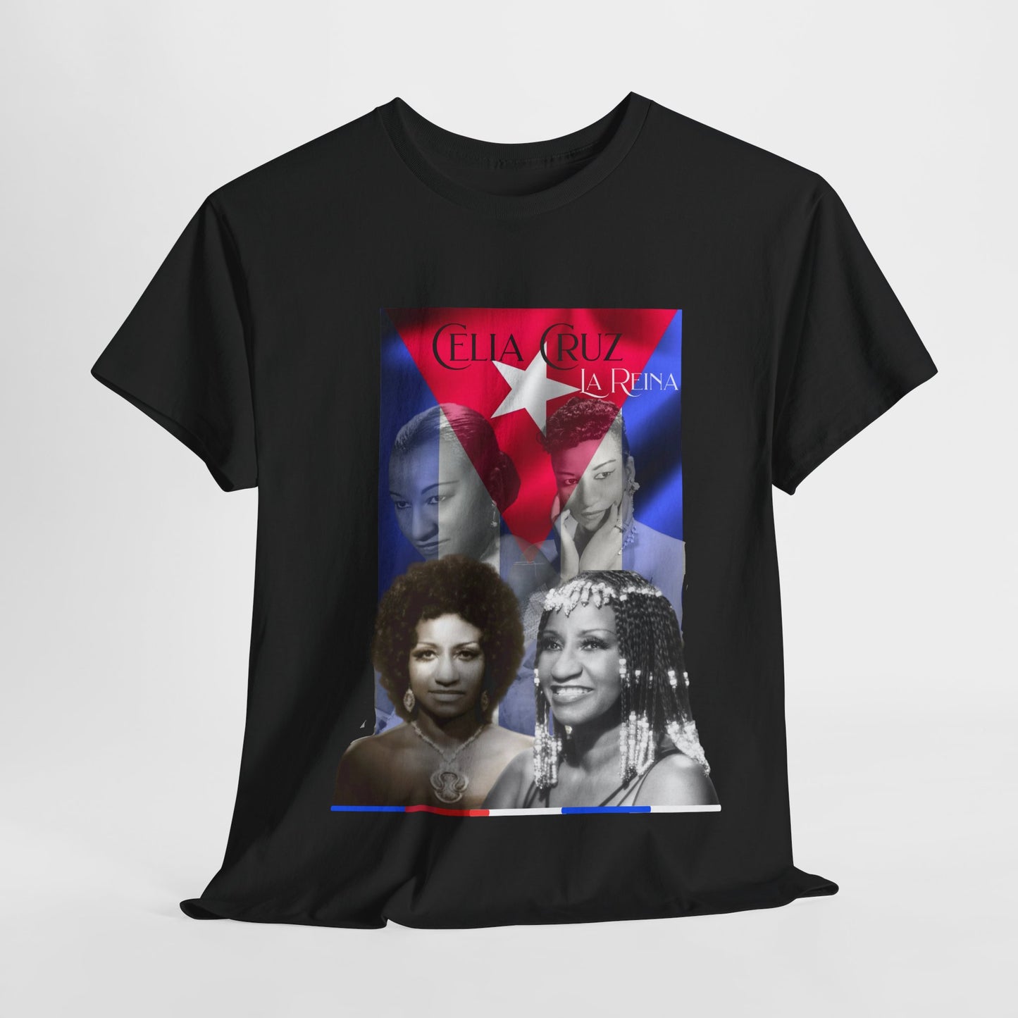 Celia Cruz Unisex Tee Shirt, Latin Music Fan T-Shirt, Salsa Singer Camiseta, Music Lover Gift, Cuban Artist Clothing, Retro Vintage Apparel