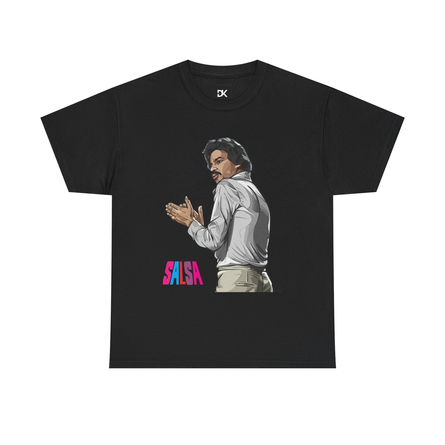 Latin Jazz Music Inspired Johnny Pacheco La Fania Unisex Garment-Dyed T-shirt, Salsa Lover Gift, Musician Tee, Vintage Latin Shirt, Latinx