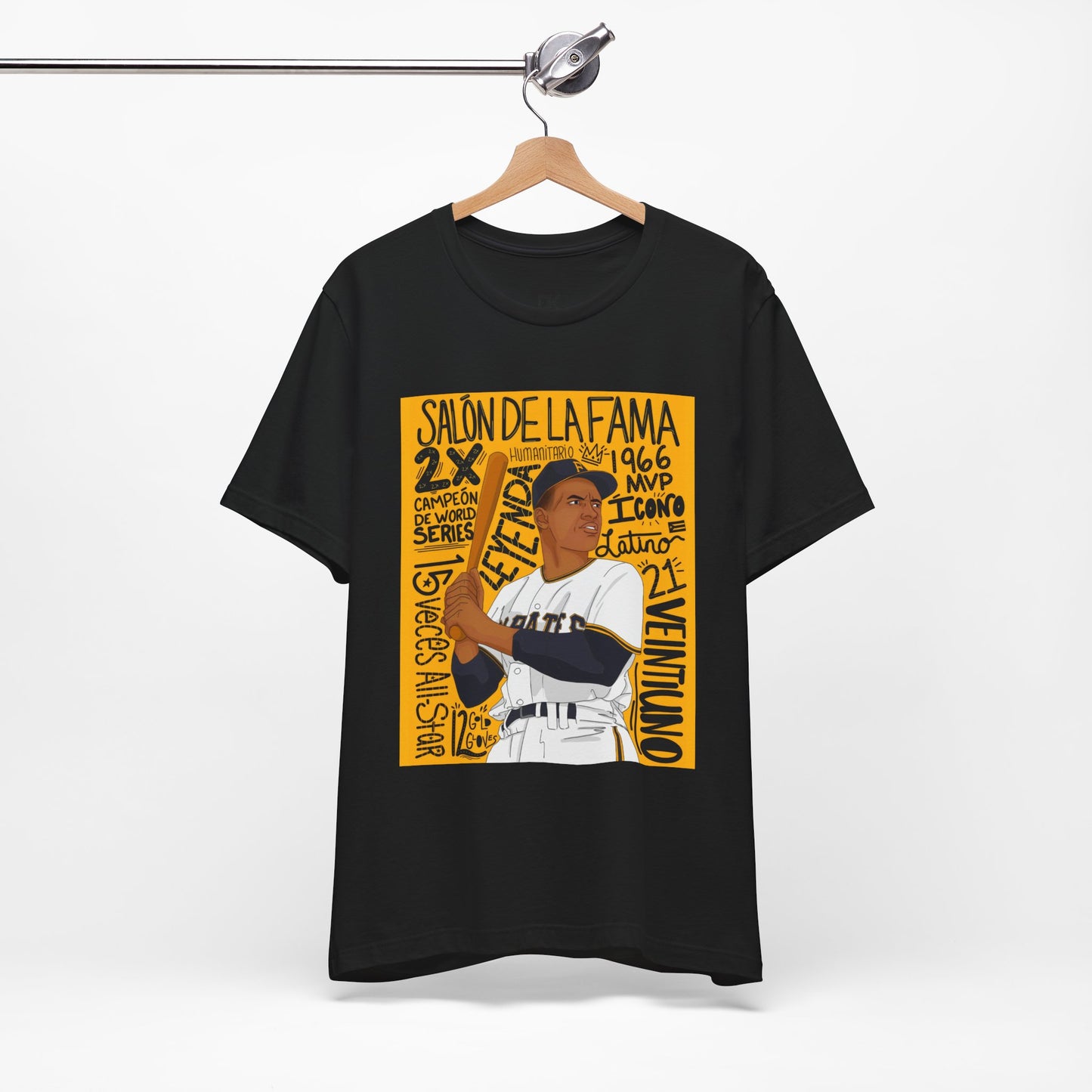 Roberto Clemente Hall of Fame Camiseta Tee