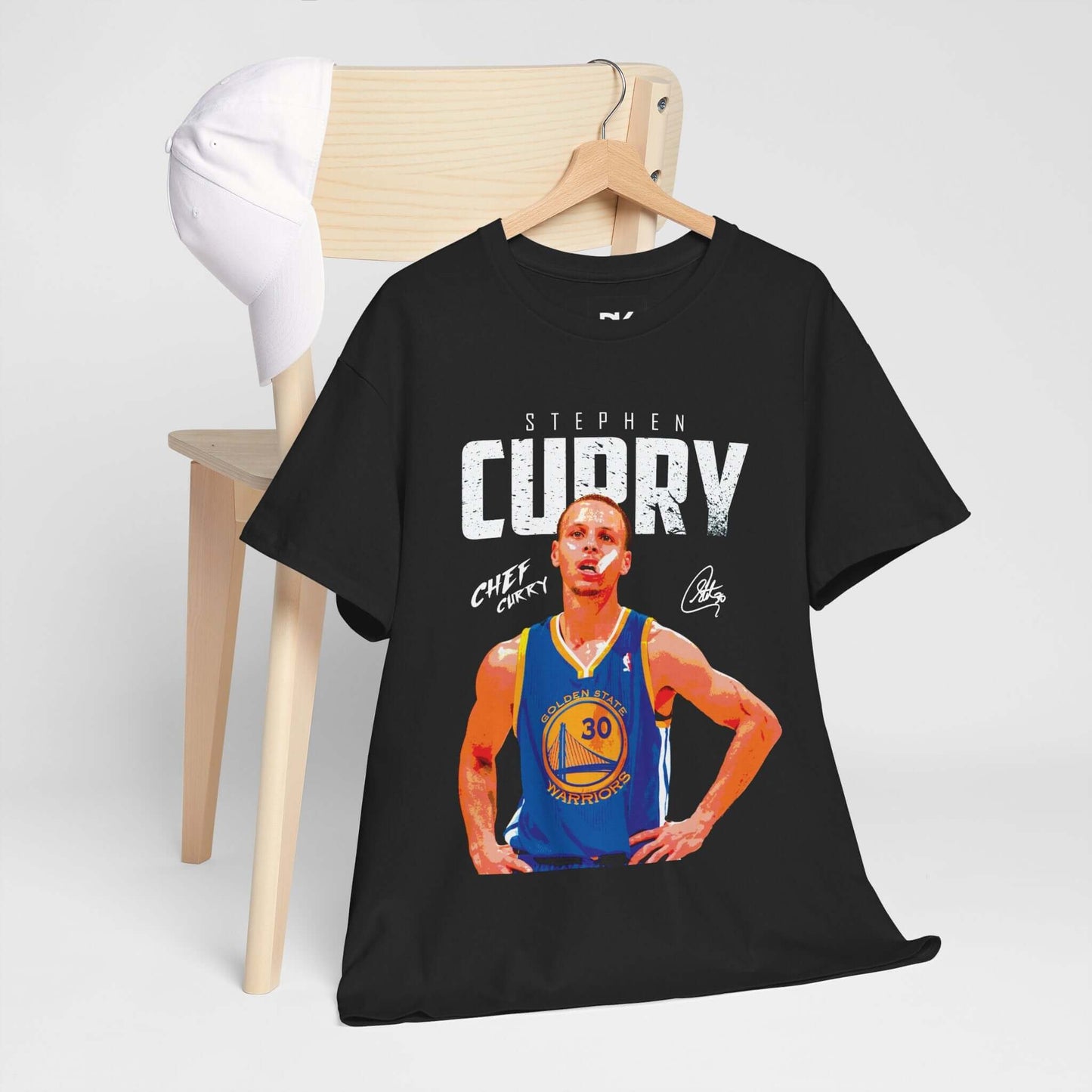 Stephen Curry Fan Tee, Unisex Heavy Cotton Tee for Basketball Lovers, Gifts for Sports Fans, Athlete Apparel, Casual Wear