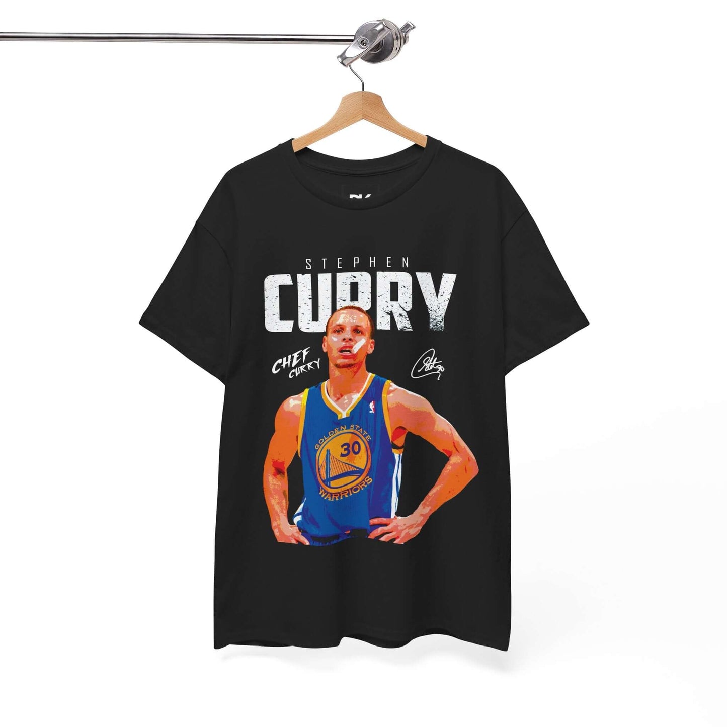 Stephen Curry Fan Tee, Unisex Heavy Cotton Tee for Basketball Lovers, Gifts for Sports Fans, Athlete Apparel, Casual Wear