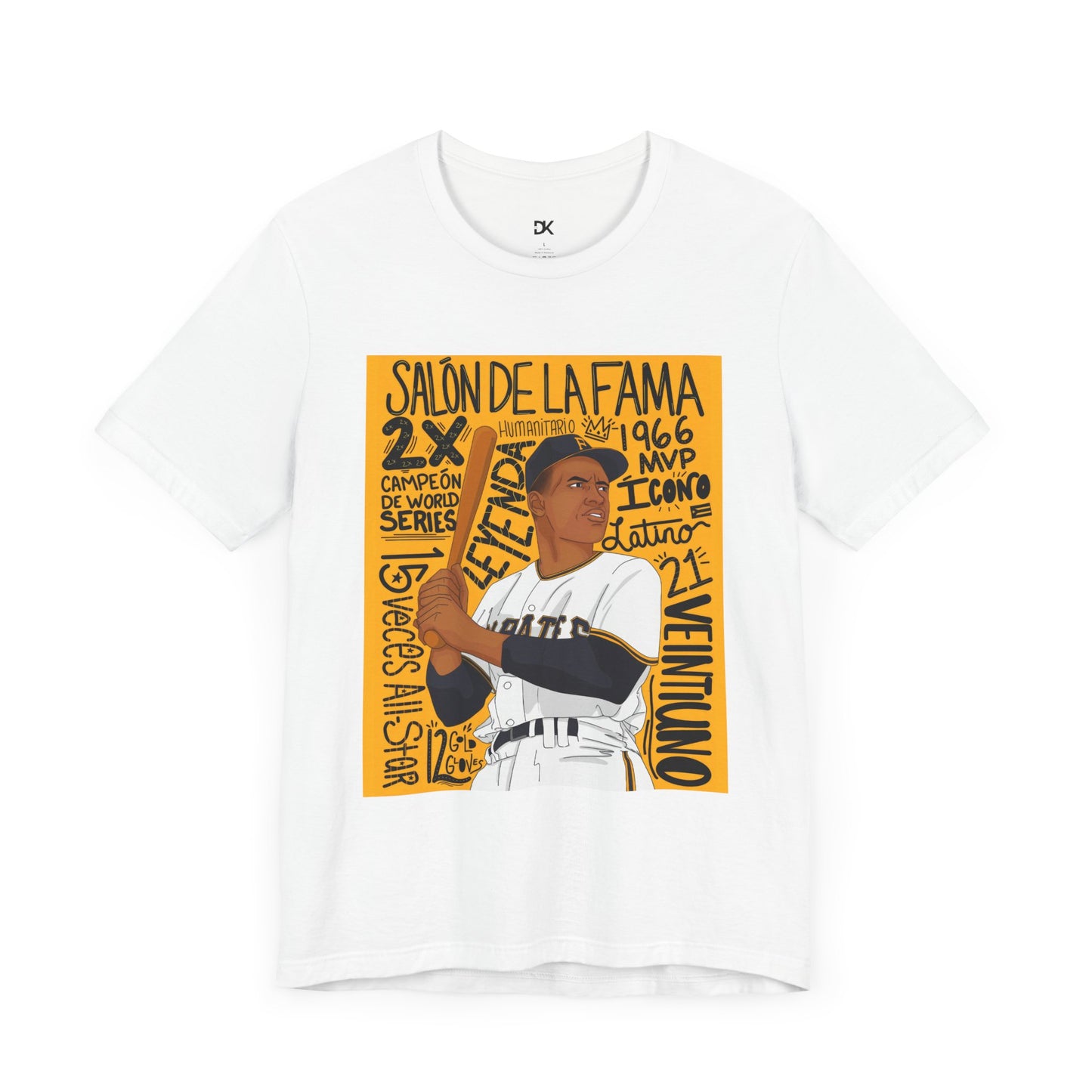 Roberto Clemente Hall of Fame Camiseta Tee