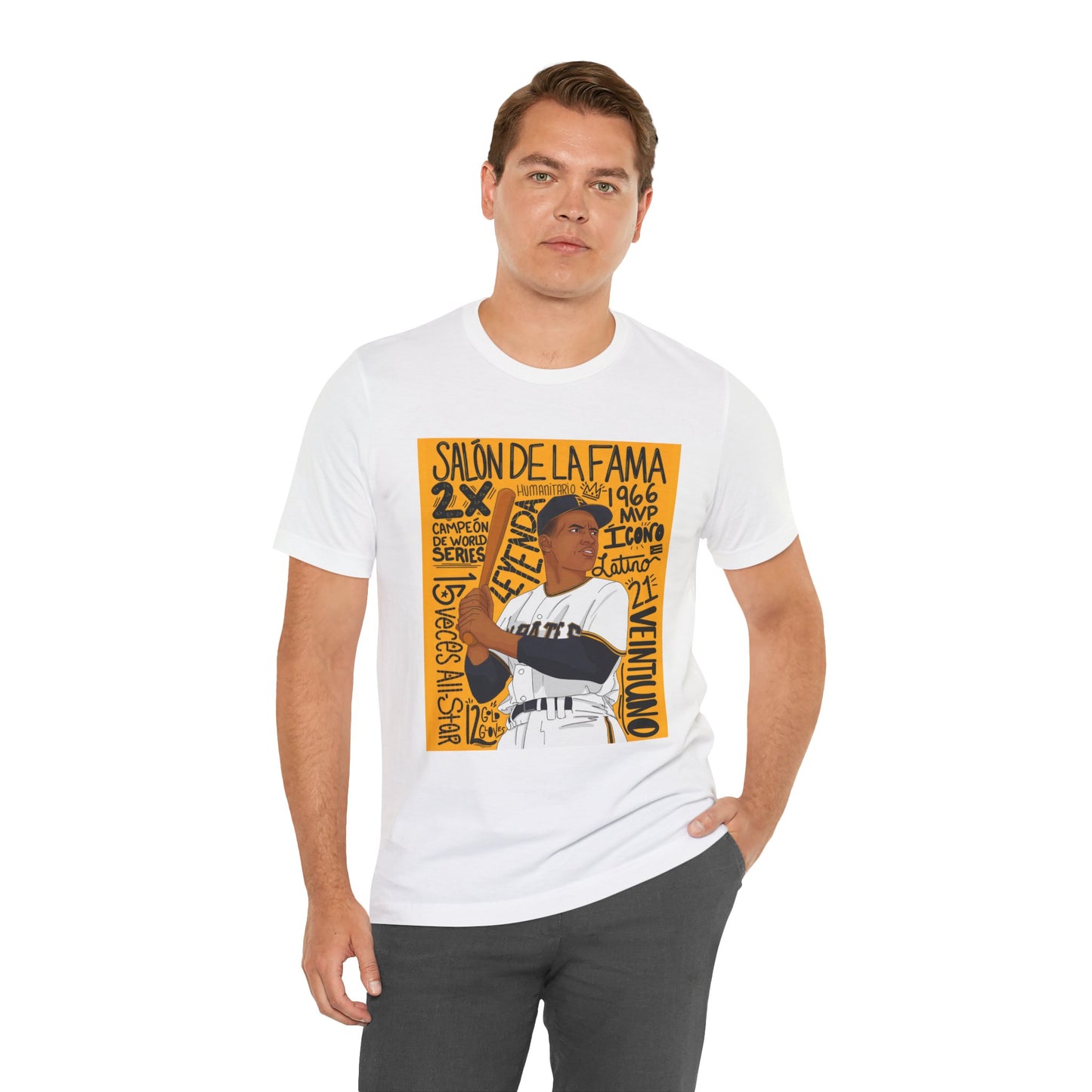 Roberto Clemente Hall of Fame Camiseta Tee