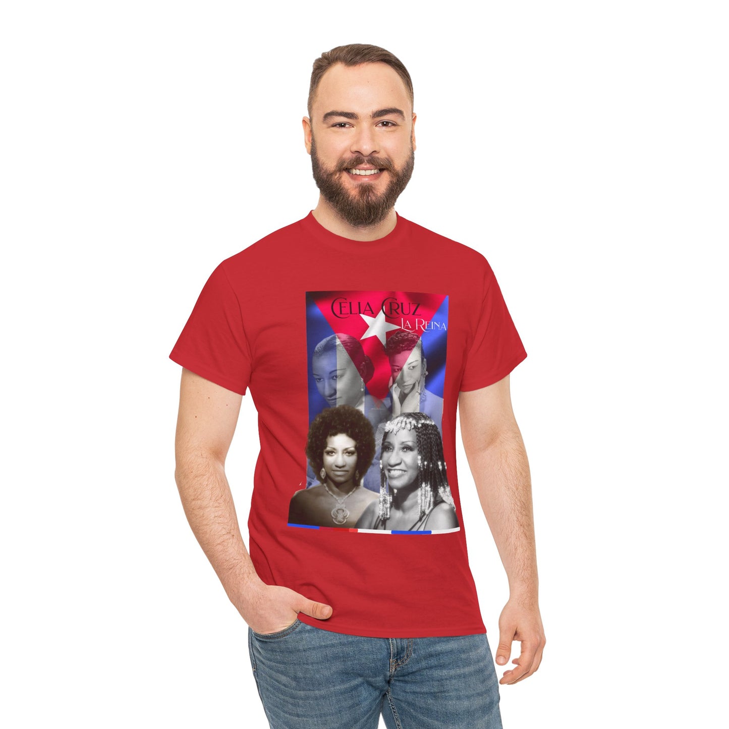 Celia Cruz Unisex Tee Shirt, Latin Music Fan T-Shirt, Salsa Singer Camiseta, Music Lover Gift, Cuban Artist Clothing, Retro Vintage Apparel