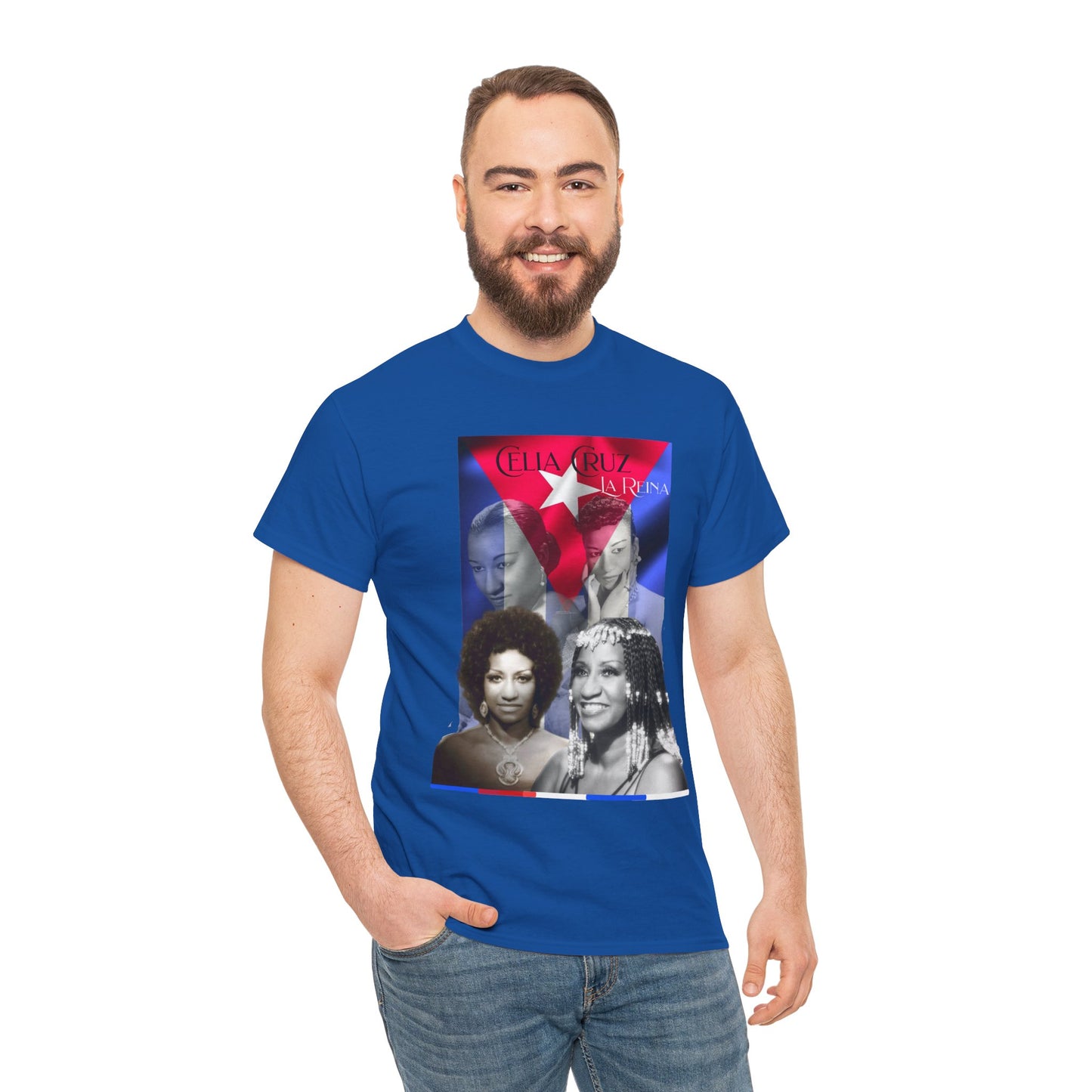Celia Cruz Unisex Tee Shirt, Latin Music Fan T-Shirt, Salsa Singer Camiseta, Music Lover Gift, Cuban Artist Clothing, Retro Vintage Apparel