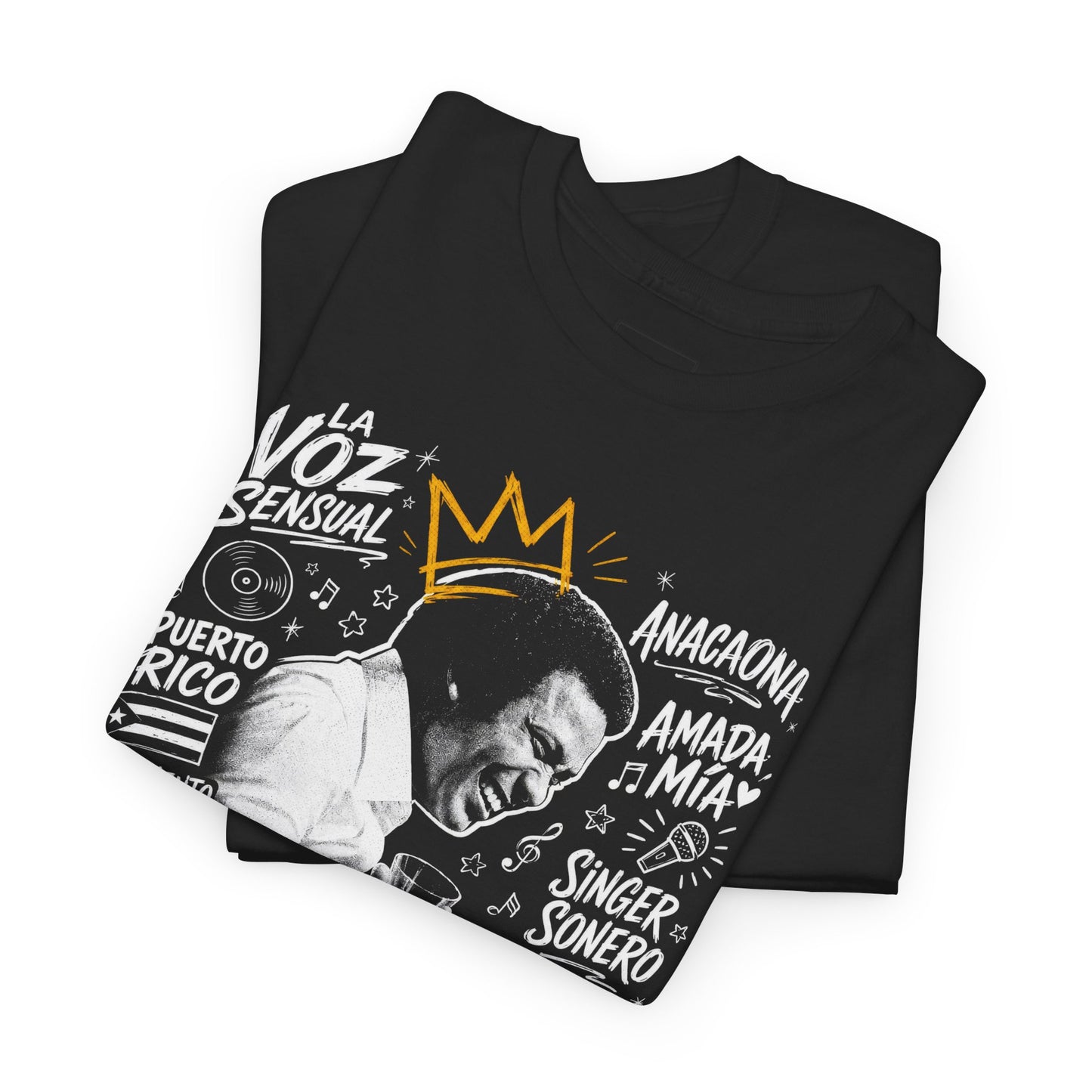 Cheo Feliciano Graphic Tee | Salsa Legend Tribute T-Shirt