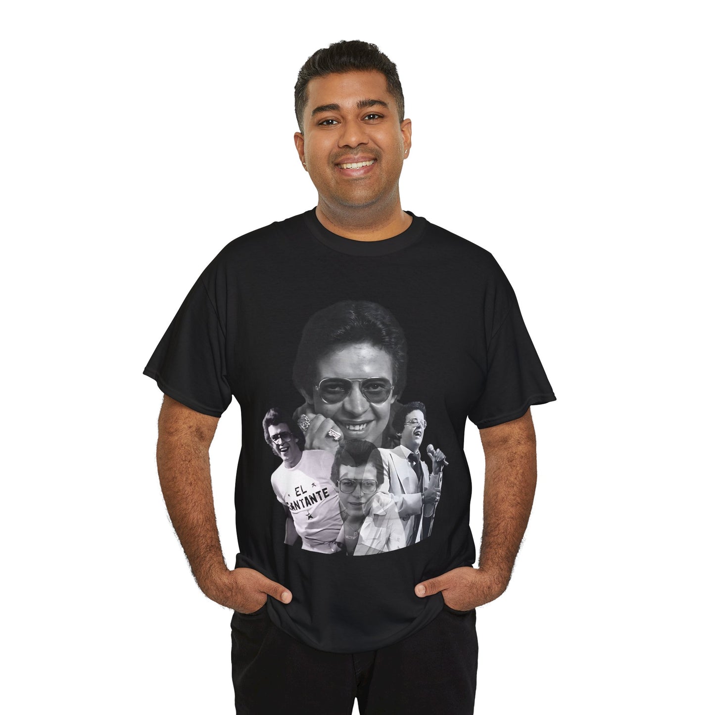 Hector Lavoe T-Shirt, Salsa Music Camiseta, Unisex Shirt, Latin Music Fan Top, Hector Lavoe Gift, Heavy Cotton Tee