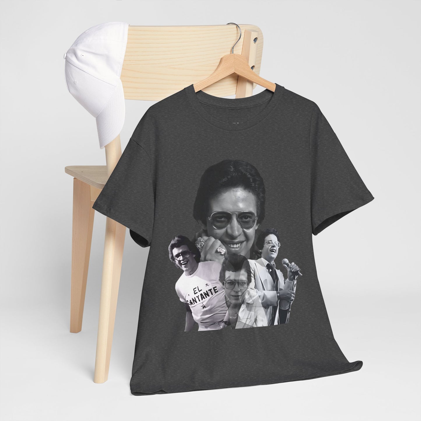 Hector Lavoe T-Shirt, Salsa Music Camiseta, Unisex Shirt, Latin Music Fan Top, Hector Lavoe Gift, Heavy Cotton Tee