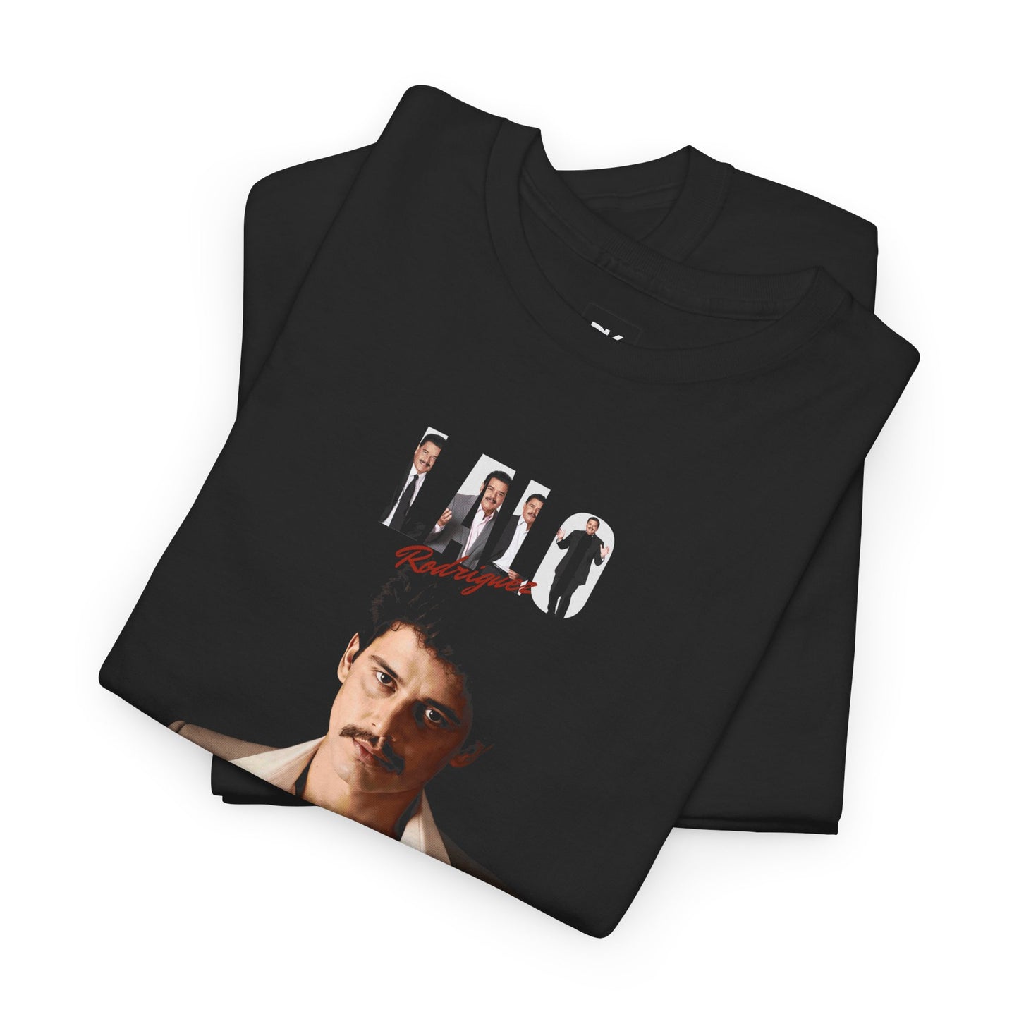 Lalo Retro  Portrait Tee | Vintage Suit Photo, 1980s Style