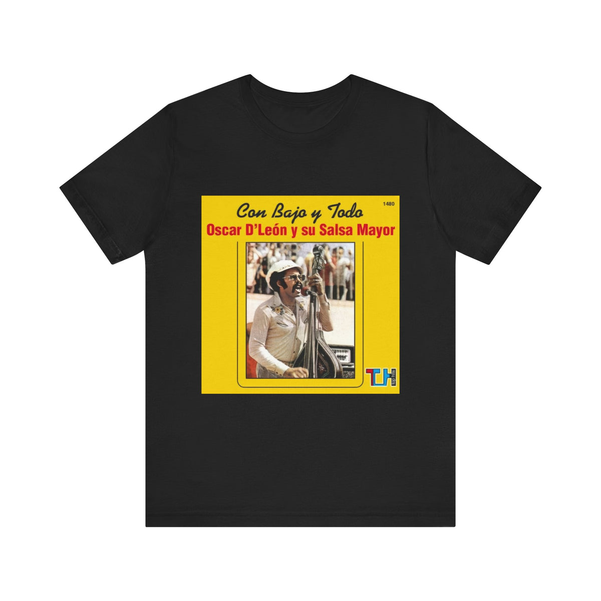 Oscar D'León y su Salsa Mayor album art T-Shirt | Retro Latin Salsa graphic tee