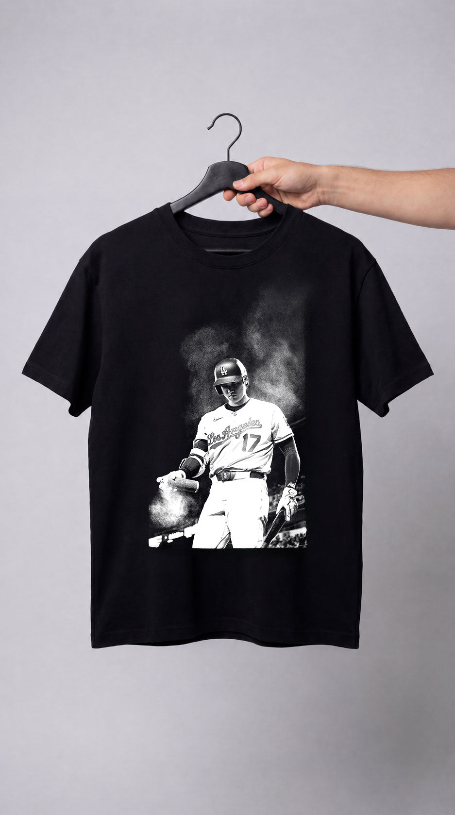 Baseball Player MVP Graphic Tee | Vintage Black & White Sports Shirt