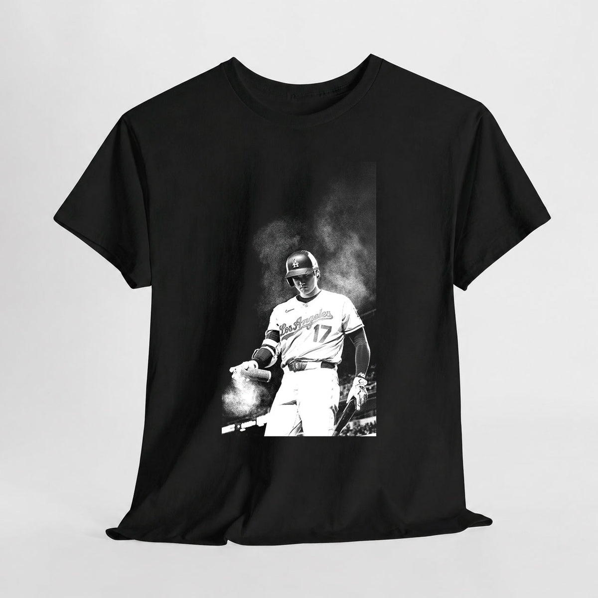 Baseball Player MVP Graphic Tee | Vintage Black & White Sports Shirt