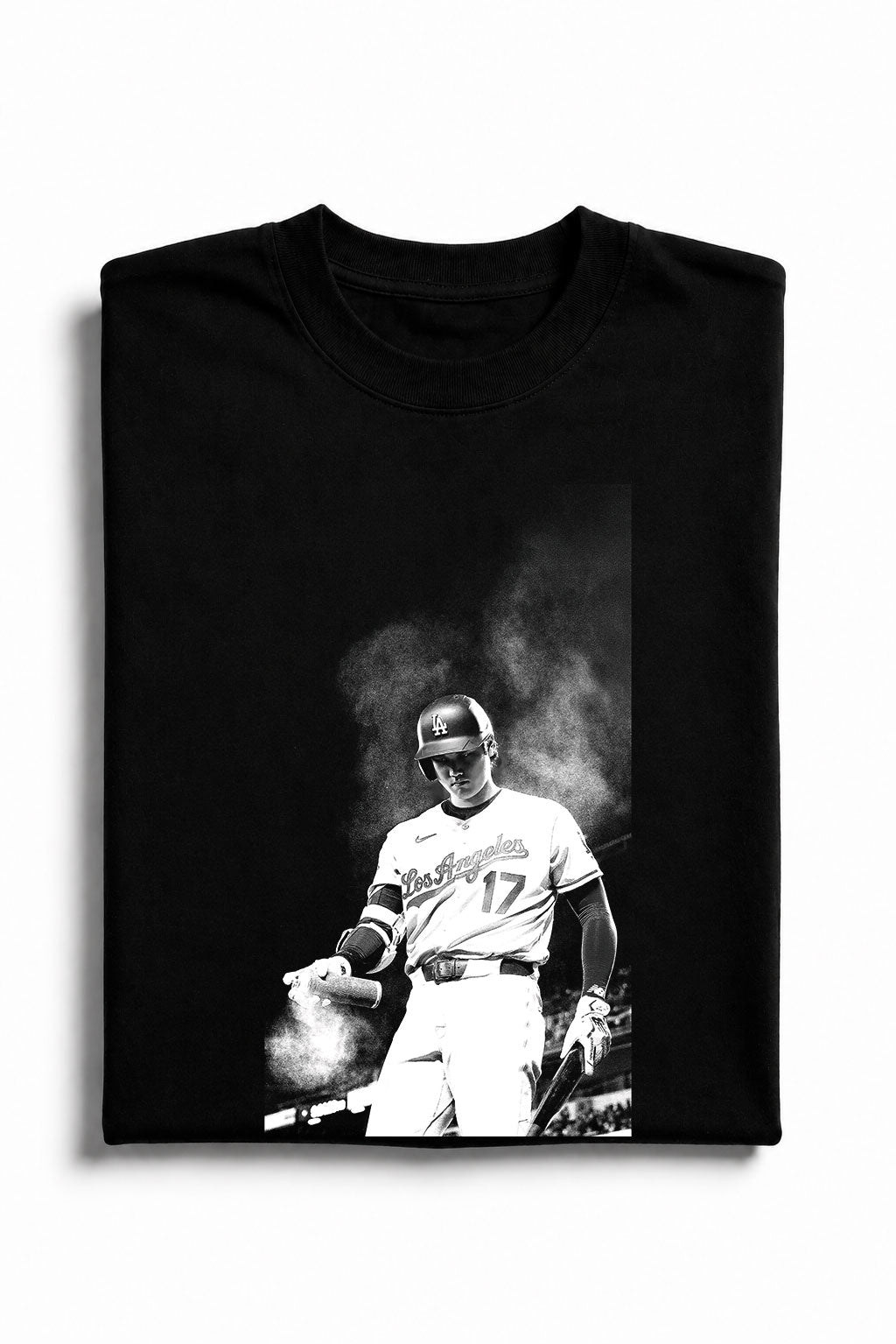 Baseball Player MVP Graphic Tee | Vintage Black & White Sports Shirt