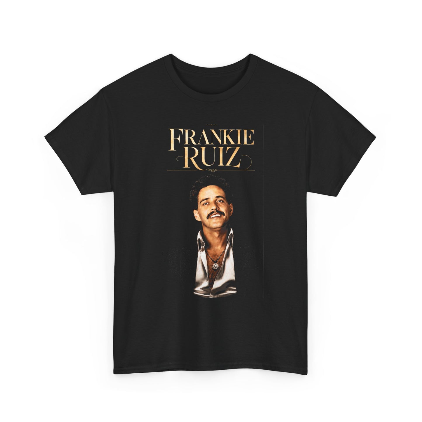 Frankie Ruiz Portrait T-Shirt | Salsa Legend Tee, Vintage Music Shirt