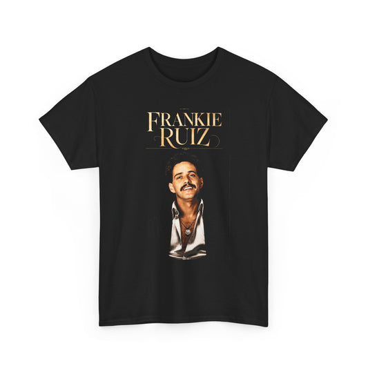 Frankie Ruiz Portrait T-Shirt | Salsa Legend Tee, Vintage Music Shirt