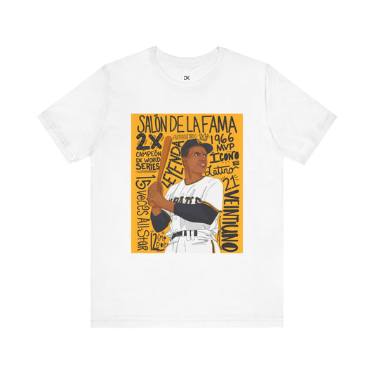 Roberto Clemente Hall of Fame Camiseta Tee