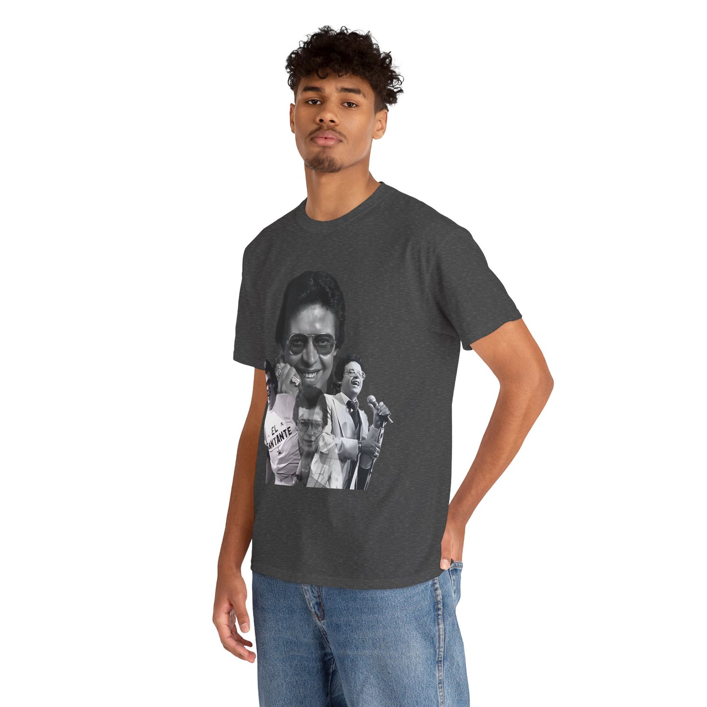 Hector Lavoe T-Shirt, Salsa Music Camiseta, Unisex Shirt, Latin Music Fan Top, Hector Lavoe Gift, Heavy Cotton Tee