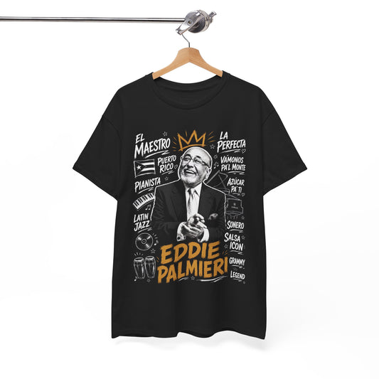 Eddie Palmieri portrait Tee | Latin Jazz, Pianist, Salsa Legend