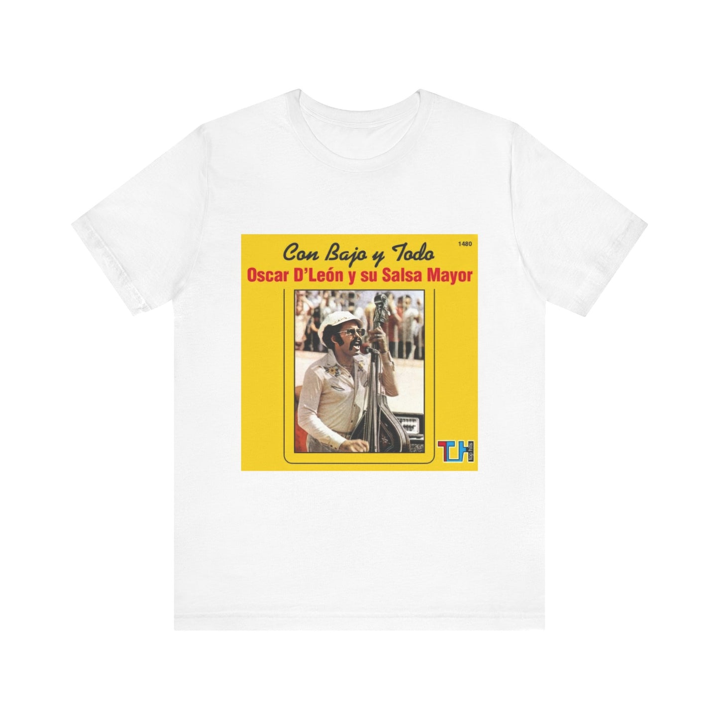 Oscar D'León y su Salsa Mayor album art T-Shirt | Retro Latin Salsa graphic tee