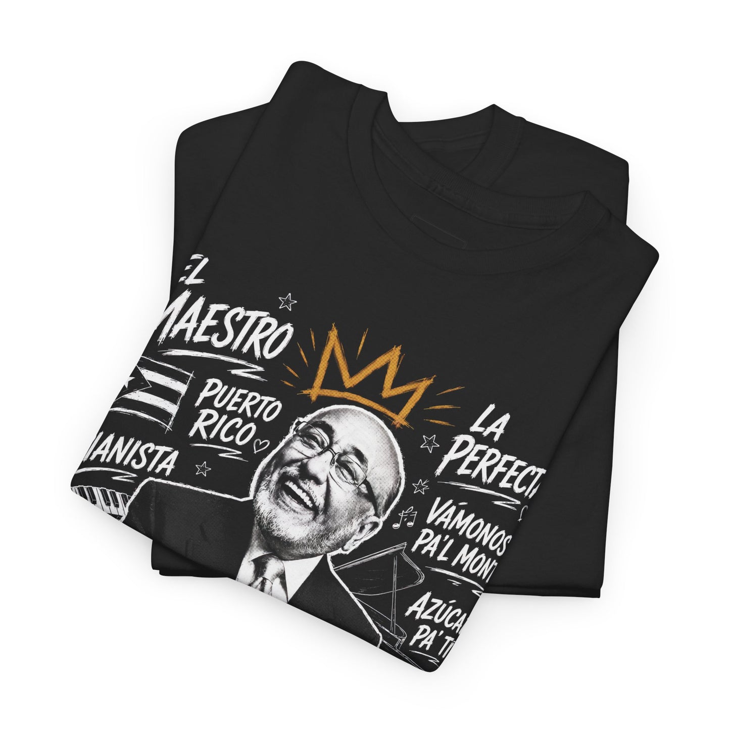 Eddie Palmieri portrait Tee | Latin Jazz, Pianist, Salsa Legend