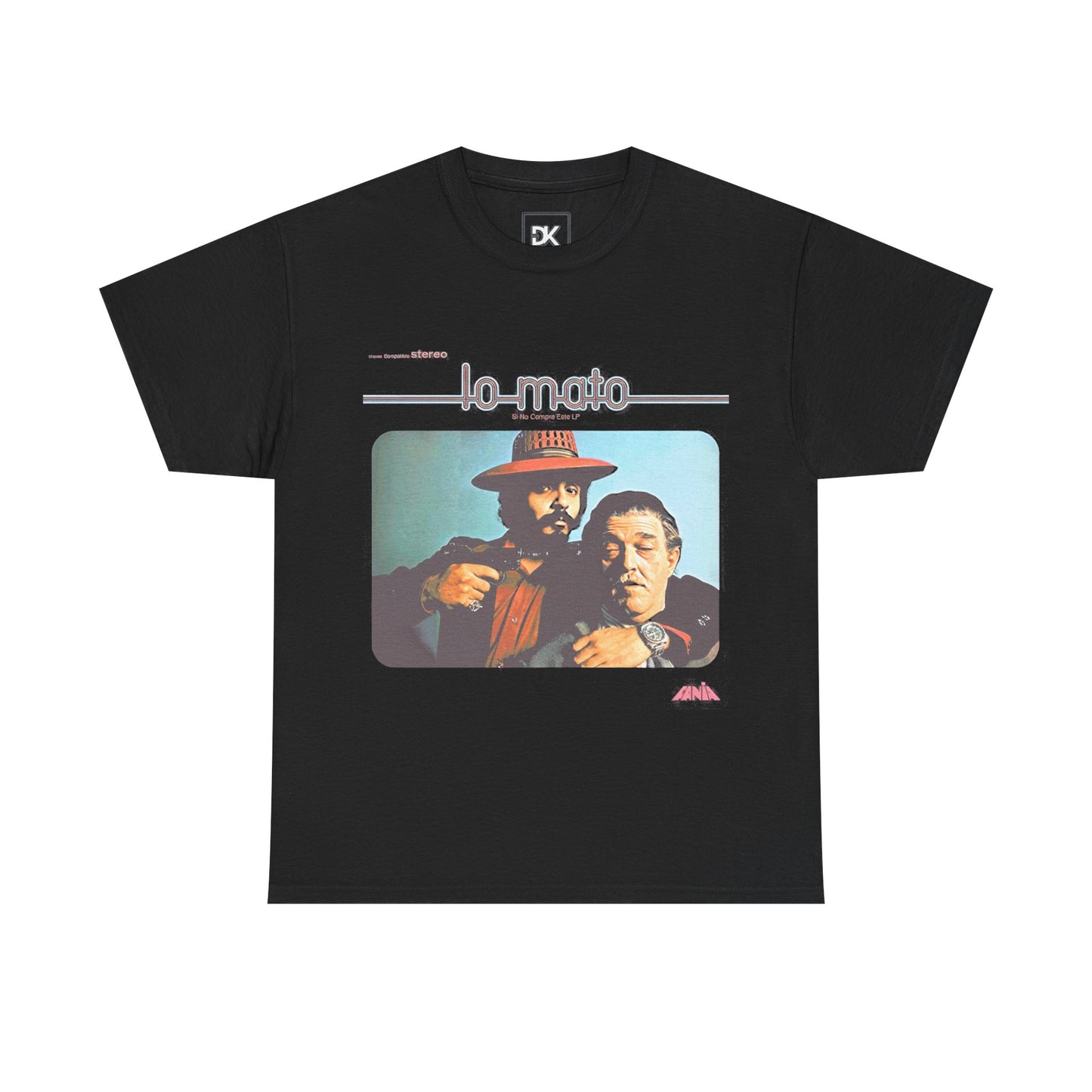 Willie y hector Salsa Graphic Tee | Vintage Crime Movie Poster T-Shirt