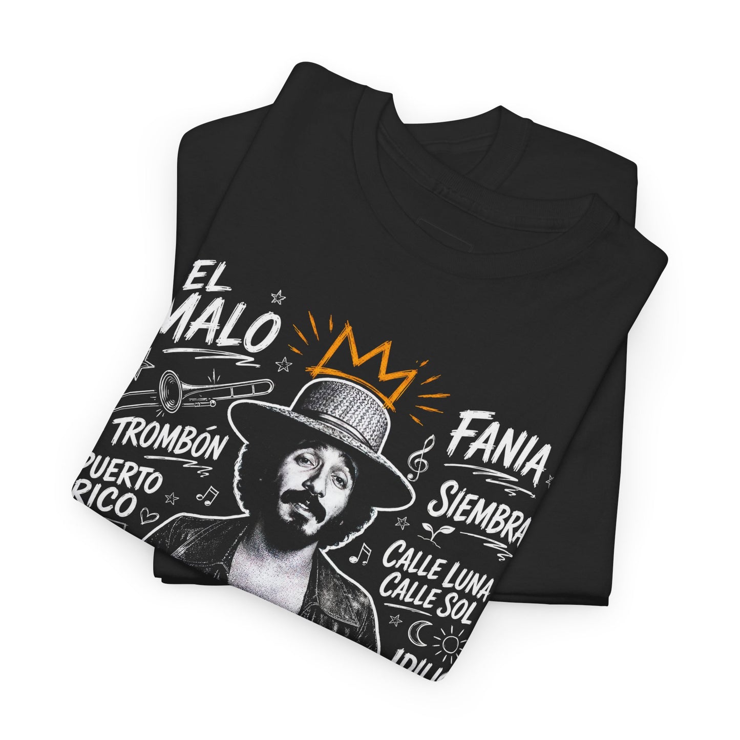 Willie Colón Tribute Tee | Salsa Legend Graphic T-Shirt