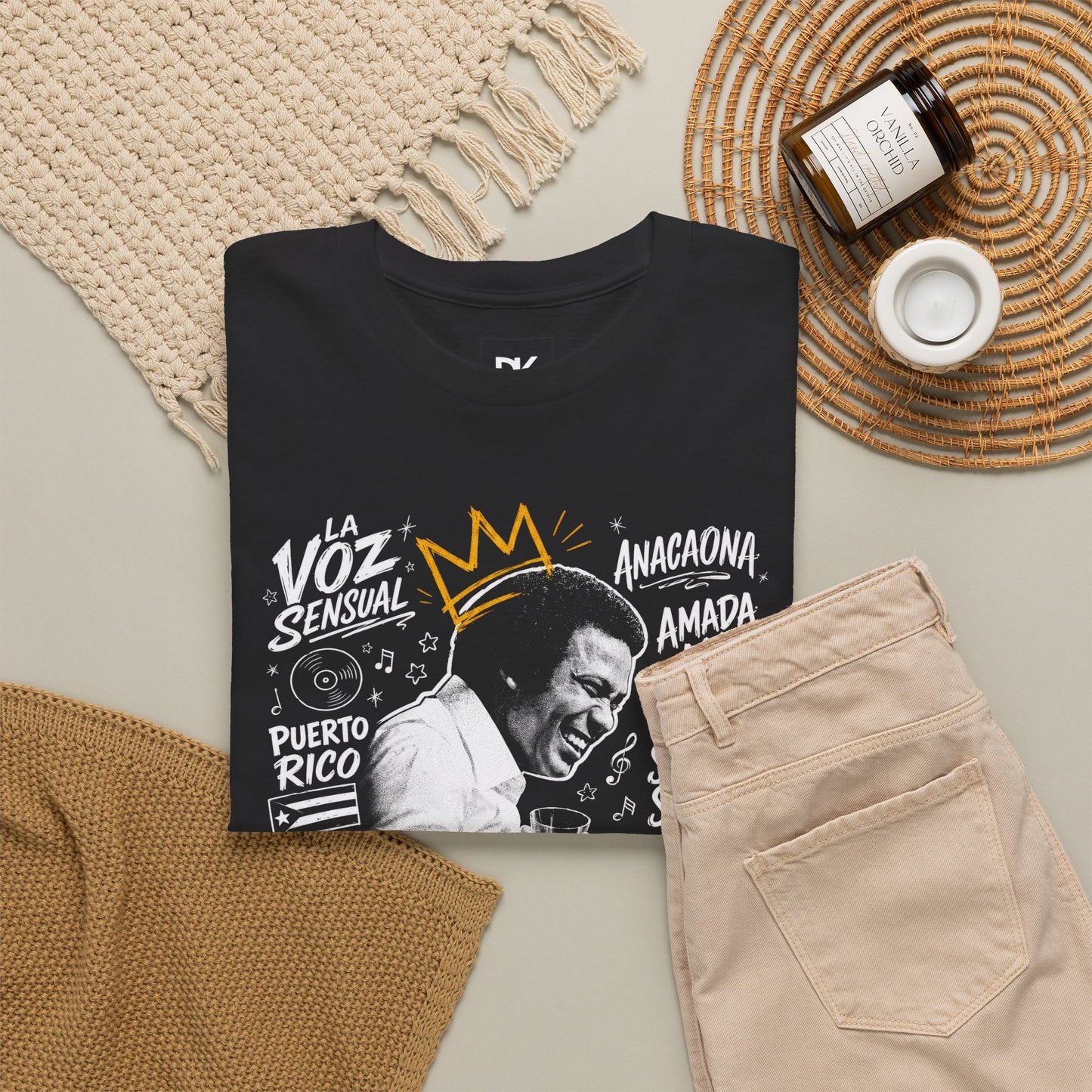 Cheo Feliciano Graphic Tee | Salsa Legend Tribute T-Shirt