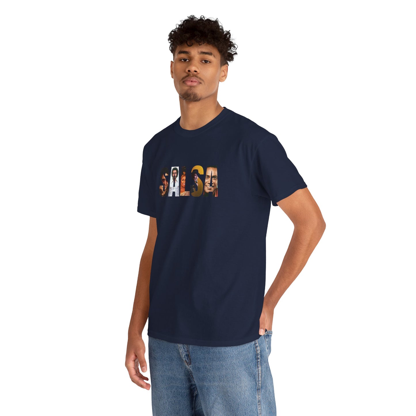 Salem Band Photo Collage Tee — Retro Rock Graphic T‑Shirt