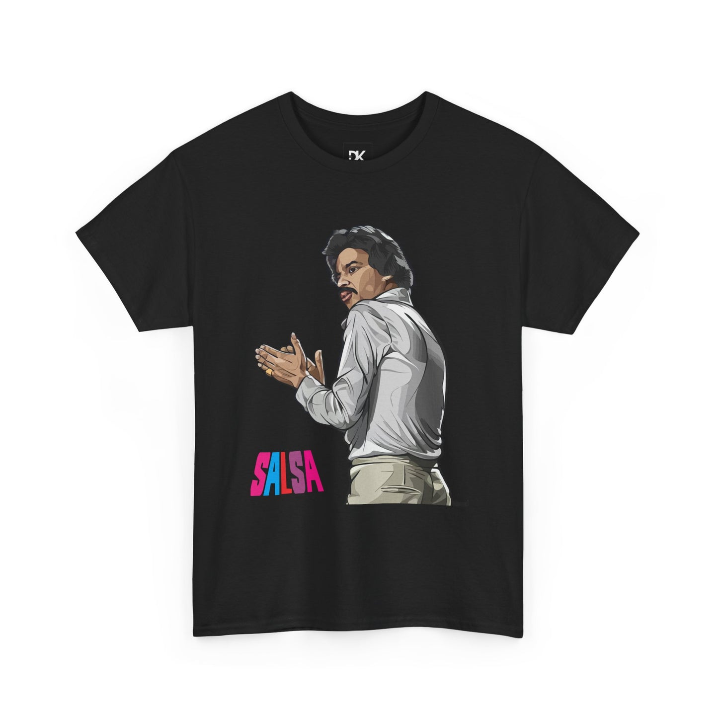 Latin Jazz Music Inspired Johnny Pacheco La Fania Unisex Garment-Dyed T-shirt, Salsa Lover Gift, Musician Tee, Vintage Latin Shirt, Latinx