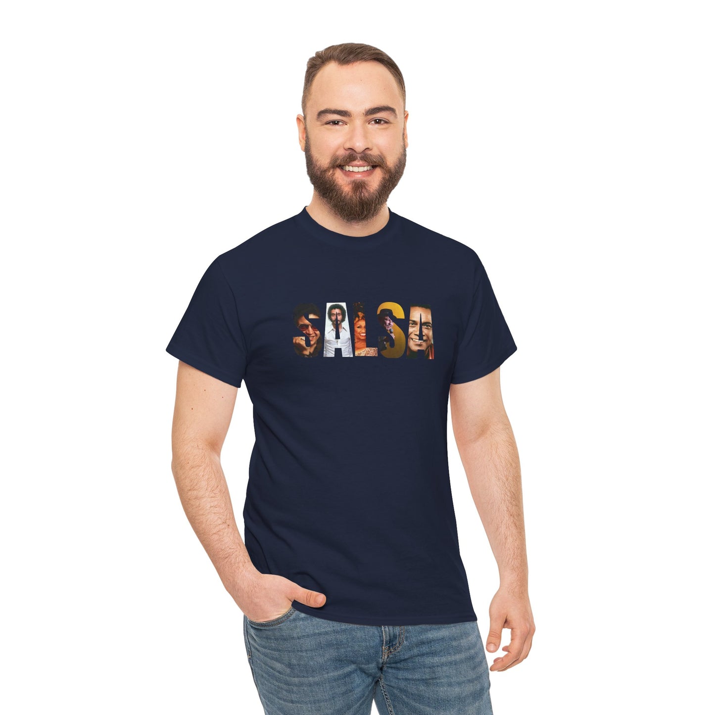 Salem Band Photo Collage Tee — Retro Rock Graphic T‑Shirt